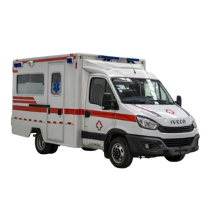 Hot 100-160HP Hospital Transit Vehicle Iveco Rescue Ambulance