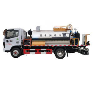 Dongfeng Duolika Synchronous Asphalt Gravel Chip Sealer Truck 2.6m3Road Asphalt Concrete Spreader construction machinery