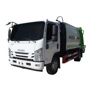 2024 Isuzu 4*2 Rear Loading Garbage Collector Truck Euro 4 Compression Type Garbage Compactor Truck For Urban Cleaning cheap