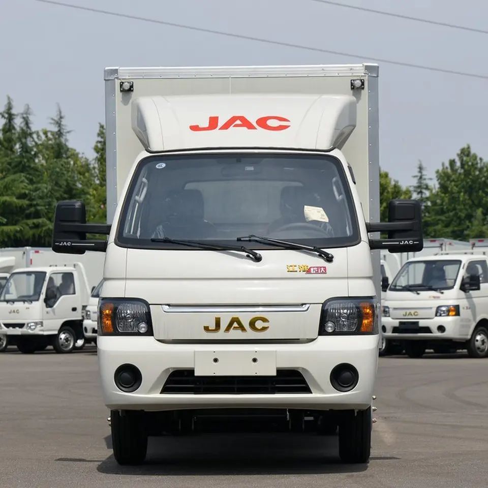 New JAC Cargo Truck Box Van Transport Vehicle Cheap Price Trucks for sale