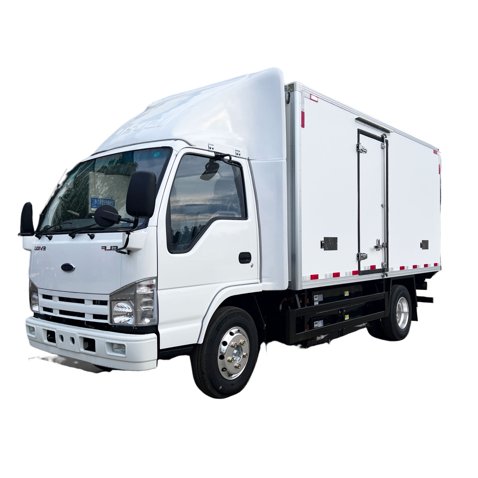 Isuzu 4X2  3 tons Electric chassis Refrigerated Van Freezer Truck  Refrigerator Truck