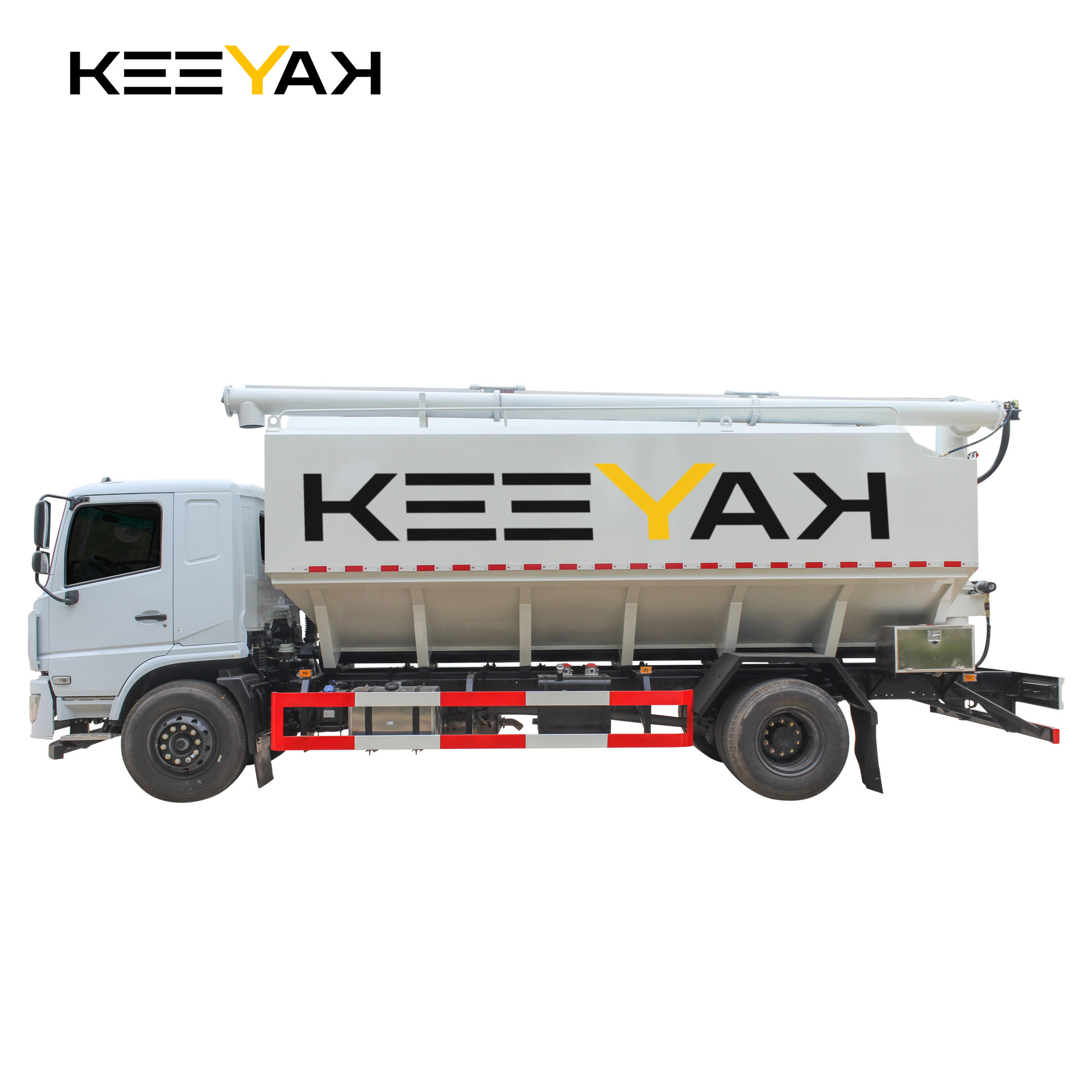 Dongfeng Bulk Feed Delivery Truck 22mt 40m3 Factory 8x4 Bulk Grain Delivery Truck New Bulk Feed Truck On Sale