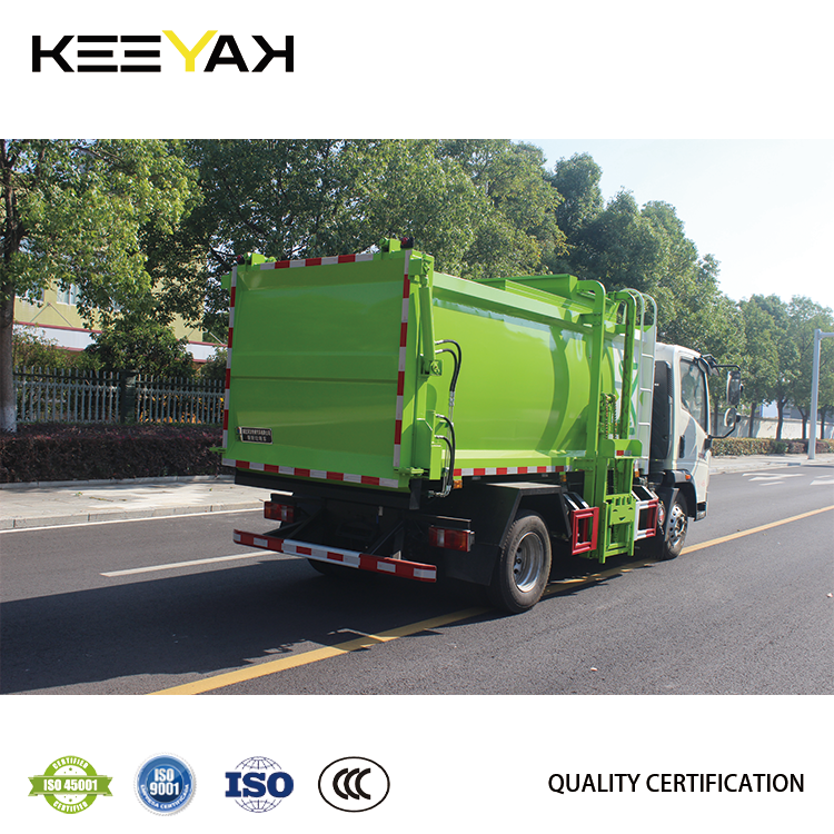 Factory supply garbage truck howo 4*2 hotel canteen use 4*4 left hand drive Customized Garbage Truck newest