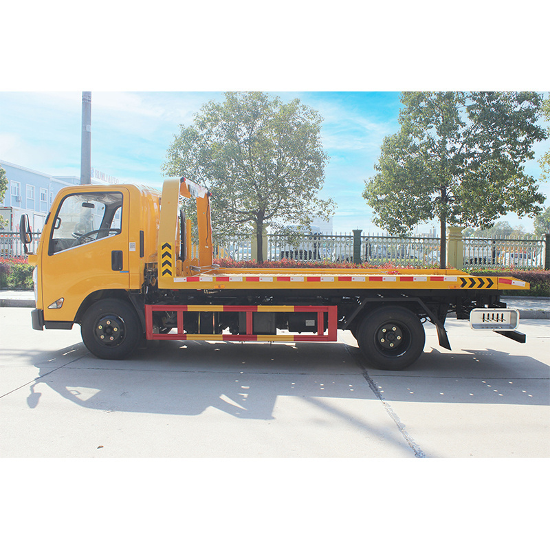 KEEYAK Euro 6 Dongfeng 4 tonNew Tow Truck  5 ton tow truck 140hp tow truck wrecker bed for sale for Narrow country road recovery