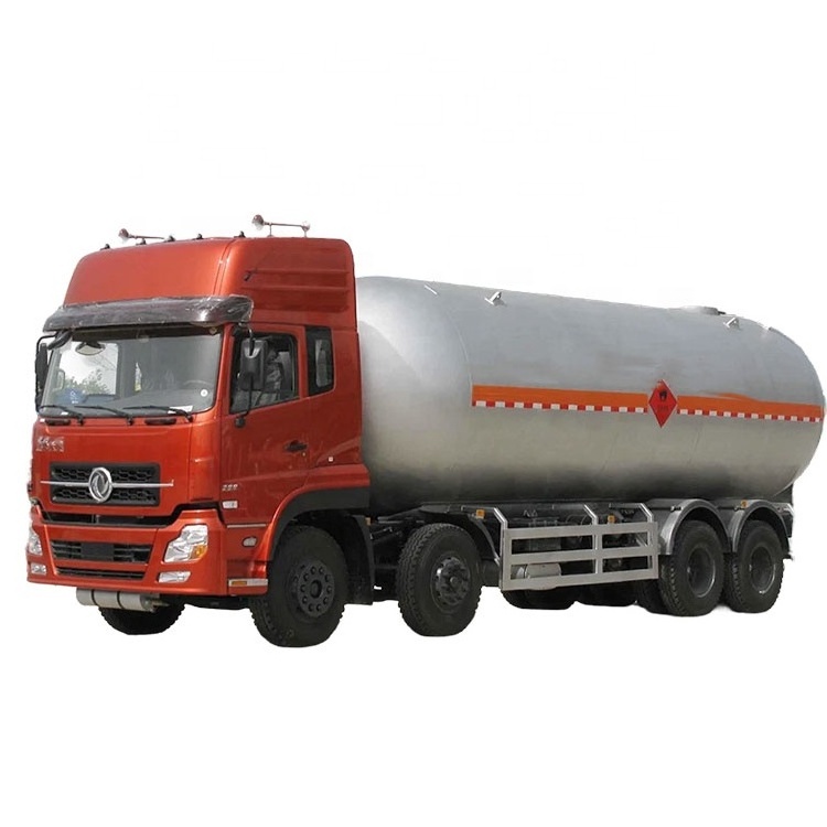 Dongfeng 8x4 LHD LPG Tank Truck 20000/24000L  Lhd/Rhd Storage LPG Tanker truck Skid installation station