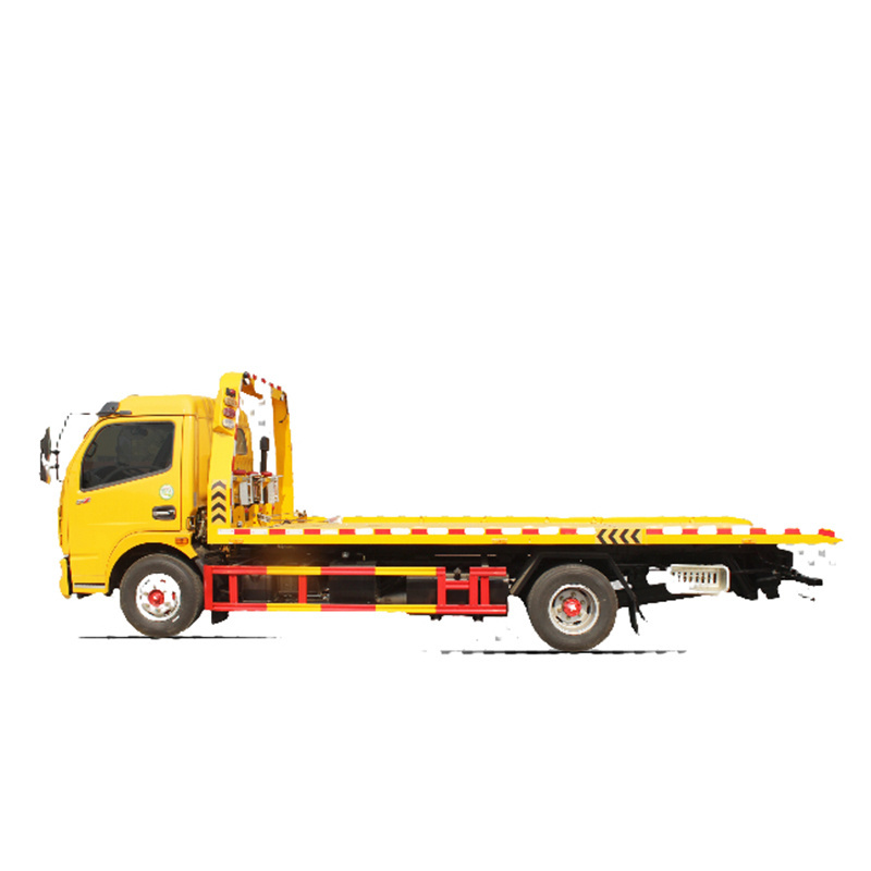 Factory direct supply Dongfeng brand 4*2 flat bed tow truck wrecker tow truck body wrecker tow truck for sale