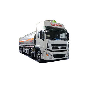 Keeyak Dongfeng Commercial Vehicle Tianlong 350 HP 8X4 Aluminum Alloy Oil Truck