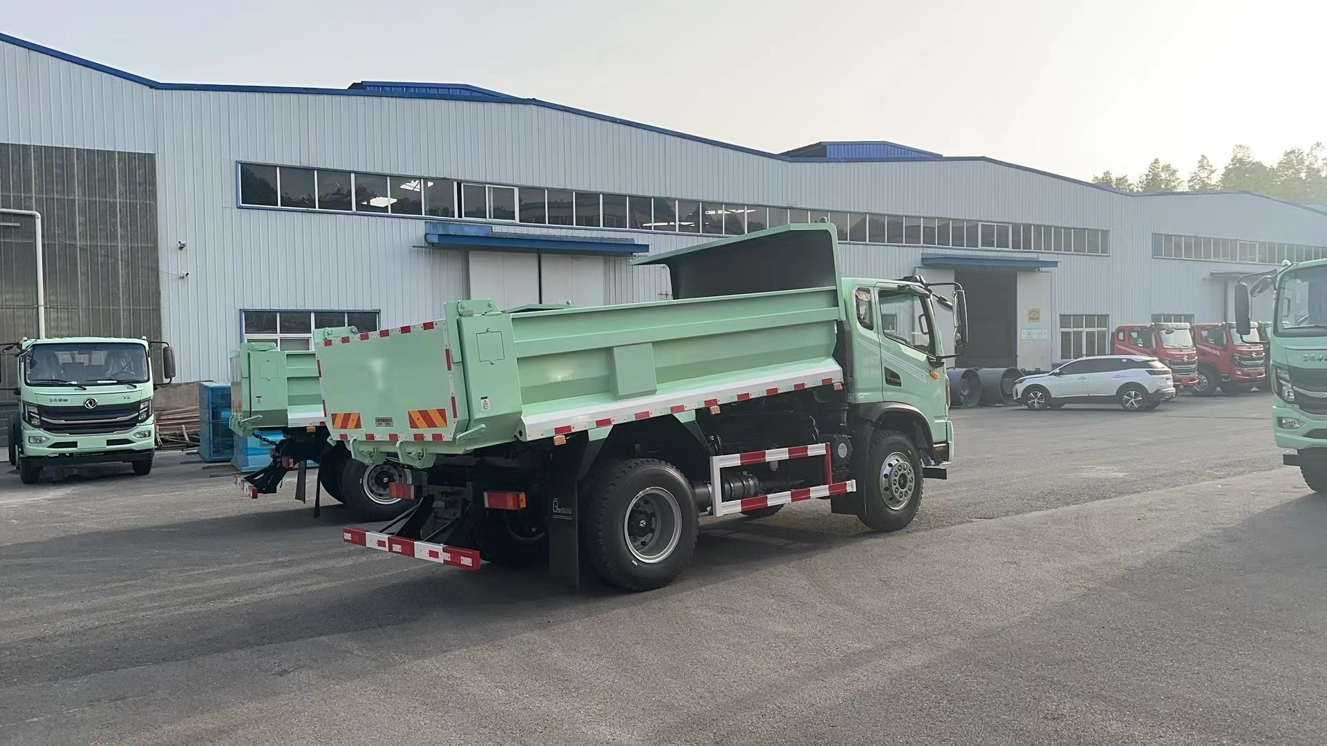 Dump truck Dongfeng 4*2 8 tons 10tons 6 Wheels 210HP Factory Directly Sale Dump Truck Tipper Truck factory price on sale