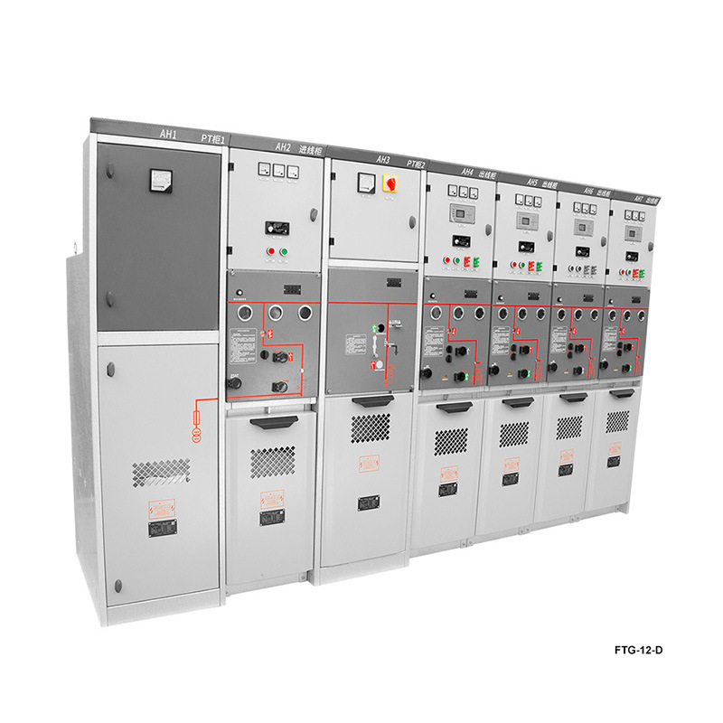 KEEYA  17.5KV HXGN Metal Clad Enclosed distribution panel  Electric Panel Board  with SF6 Load Switch Ring Main Unit