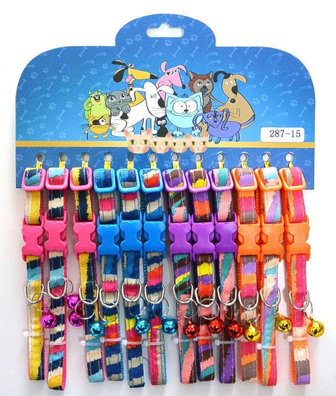 Wholesale Custom Dog and Cat Collars and Leash Harness Small and XL Sizes Breakaway with Lights Quick Release Eco-Friendly