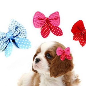 Cute three colors optional pet hair clips for small dog cat headwear pet accessories