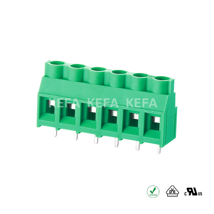 KEFA KF7620-7.62 300V 30A 7.62mm Pitch Pcb Screw Pitch Connection Connector  high current terminal block