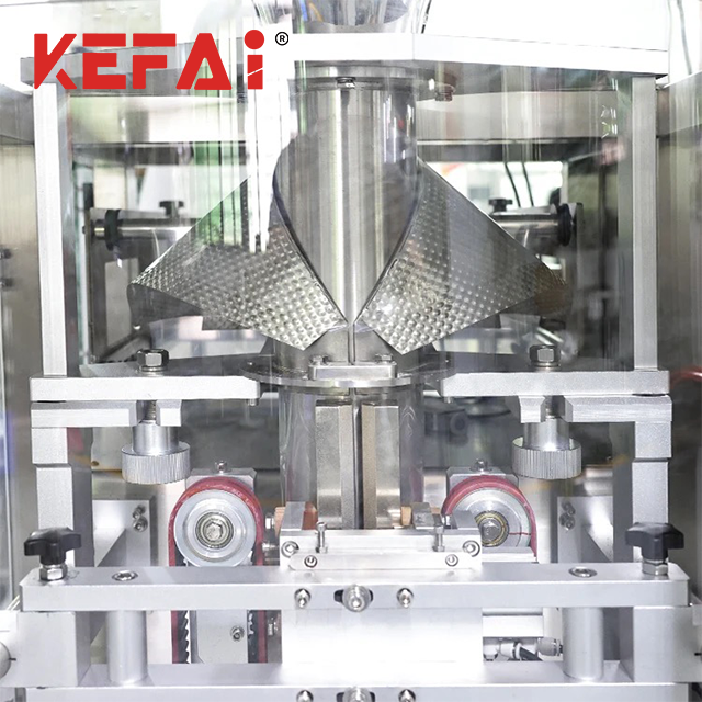 KEFAI Fully Automatic VFFS Soft Gummy Bear Candy Pouch Filling Sealing Packaging Machine