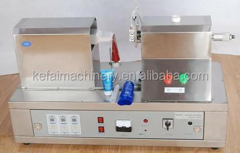 KEFAI New Product Semi-automatic Ultrasonic Tube Sealer Tube Hand Cream Sealing Machine