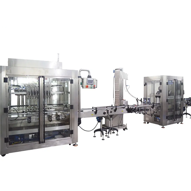 KEFAI Fully Automatic Sunflower Olive Edible Oil Washing Filling Capping Machine Oil 500ml Cooking Oil Production Line