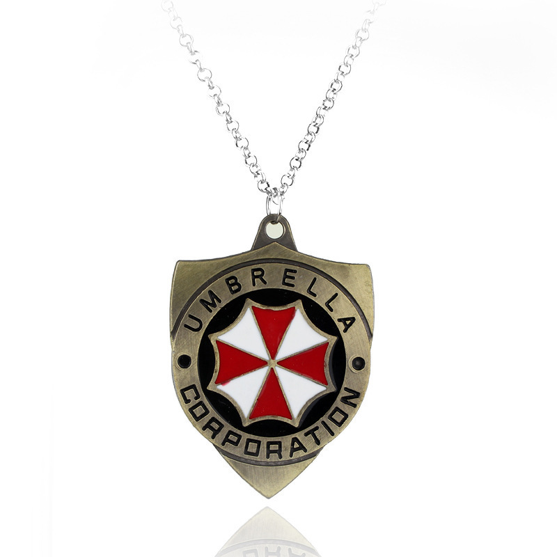 NEW Resident Evil Umbrella Corporation Pendant Necklace