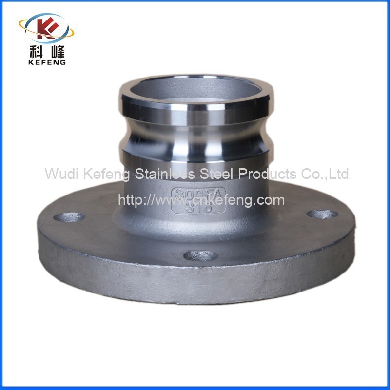 Nonstandard camlock coupling flange welded type