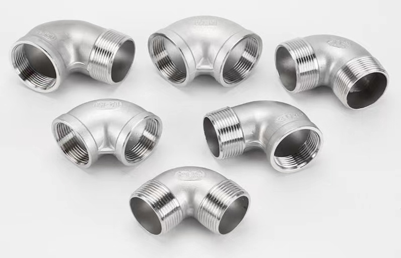 NPT,BSPP,BSPT thread,304 304L 316 316L stainless steel pipe connection connector fittings