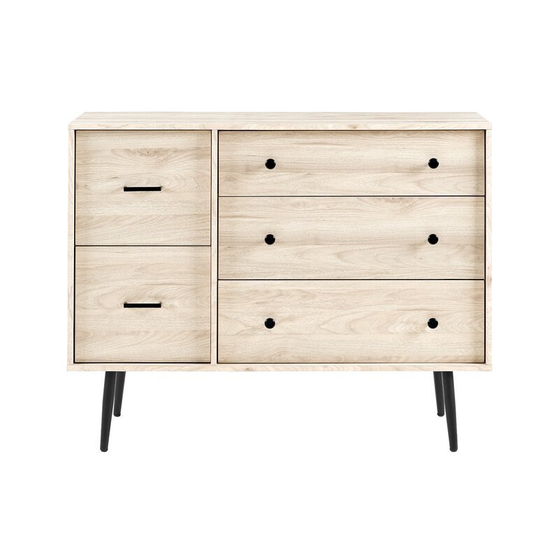 Simple french style design glossy white wooden chest of multi drawers for hall