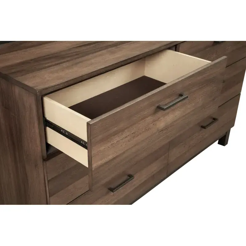 Farmhouse Furniture 6 Drawer Storage Dresser Double Dresser Modern Wood dresser for bedroom