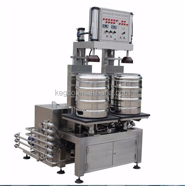 Brewery use Automatic keg washing and filling machine