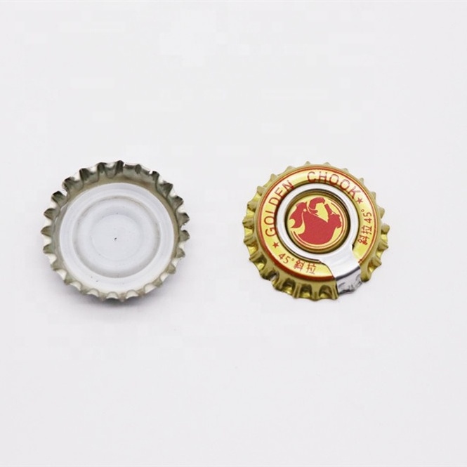 26mm Crown Cap for Beer Bottle Beverage Bottle Custom Logo Customize Tinplate Novatwist Plastic Screw Caps Swing Top Bottles