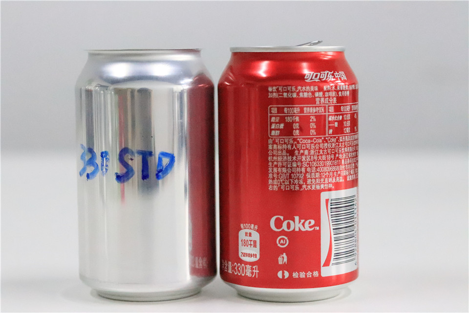 200mL 250mL 355mL 473mL 12 oz aluminium sleek cans beverage cans for soda coca food fruit manufacturer empty can