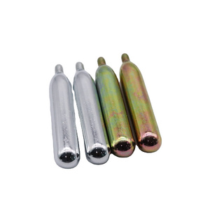 High Grade Hunting 12g 16g Co2 Gas Small Gun Cylinder Capsules Cartridge Air Guns Refill for Sale Customization Carbon Steel