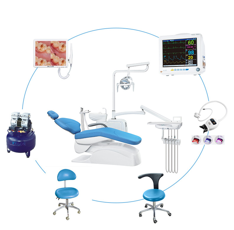 Kegon dental chair Selling cheap portable dental suction unit Dental chair manufacturer