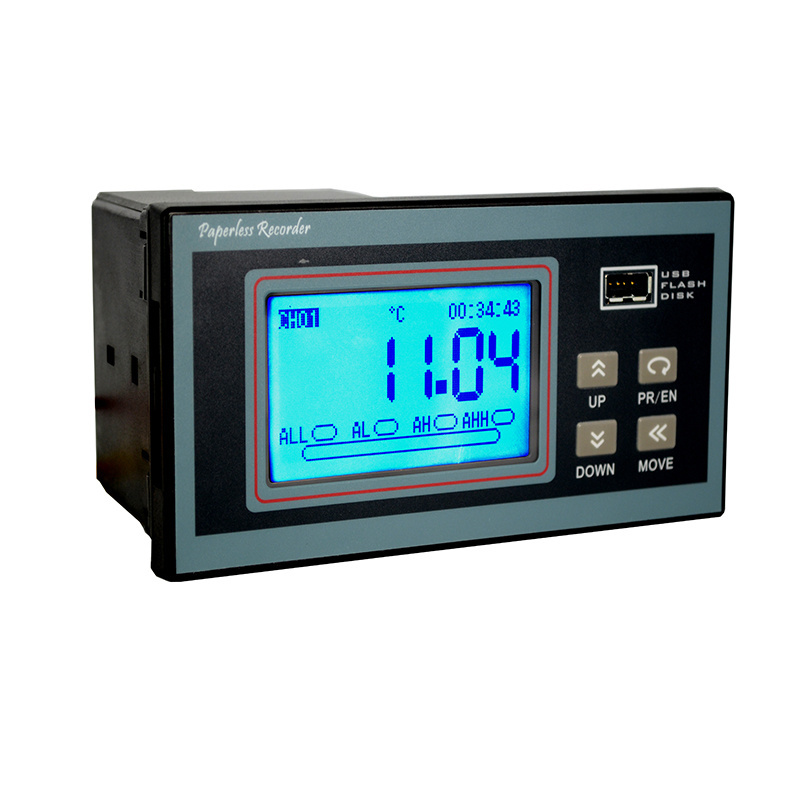 KH200 16 Channels Data Logger Paperless Pressure Chart Recorder Temperature Humidity Vibration