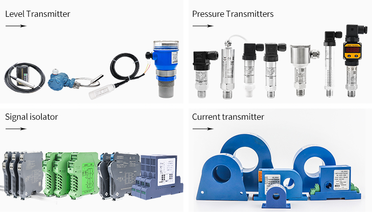 Hall Type DC Current Sensor 4 To 20mA Output DC And AC Current Transmitter Three Phase AC Current Voltage Transducer