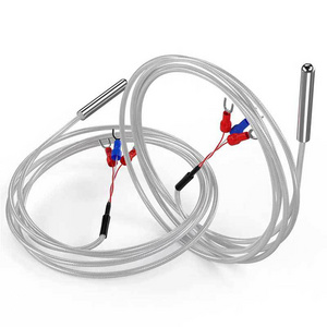 HighTemperature Sensor Food Grade K Type Thermocouple Wires 1200c K/J/PT100 type Flexible Thermocouple Probe