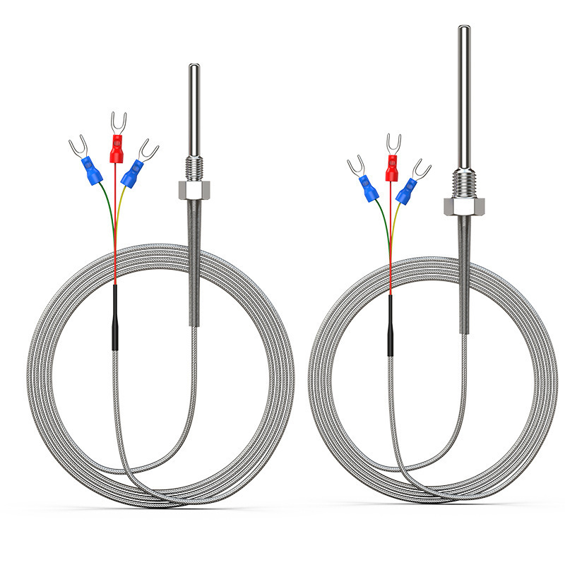 HighTemperature Sensor Food Grade K Type Thermocouple Wires 1200c K/J/PT100 type Flexible Thermocouple Probe