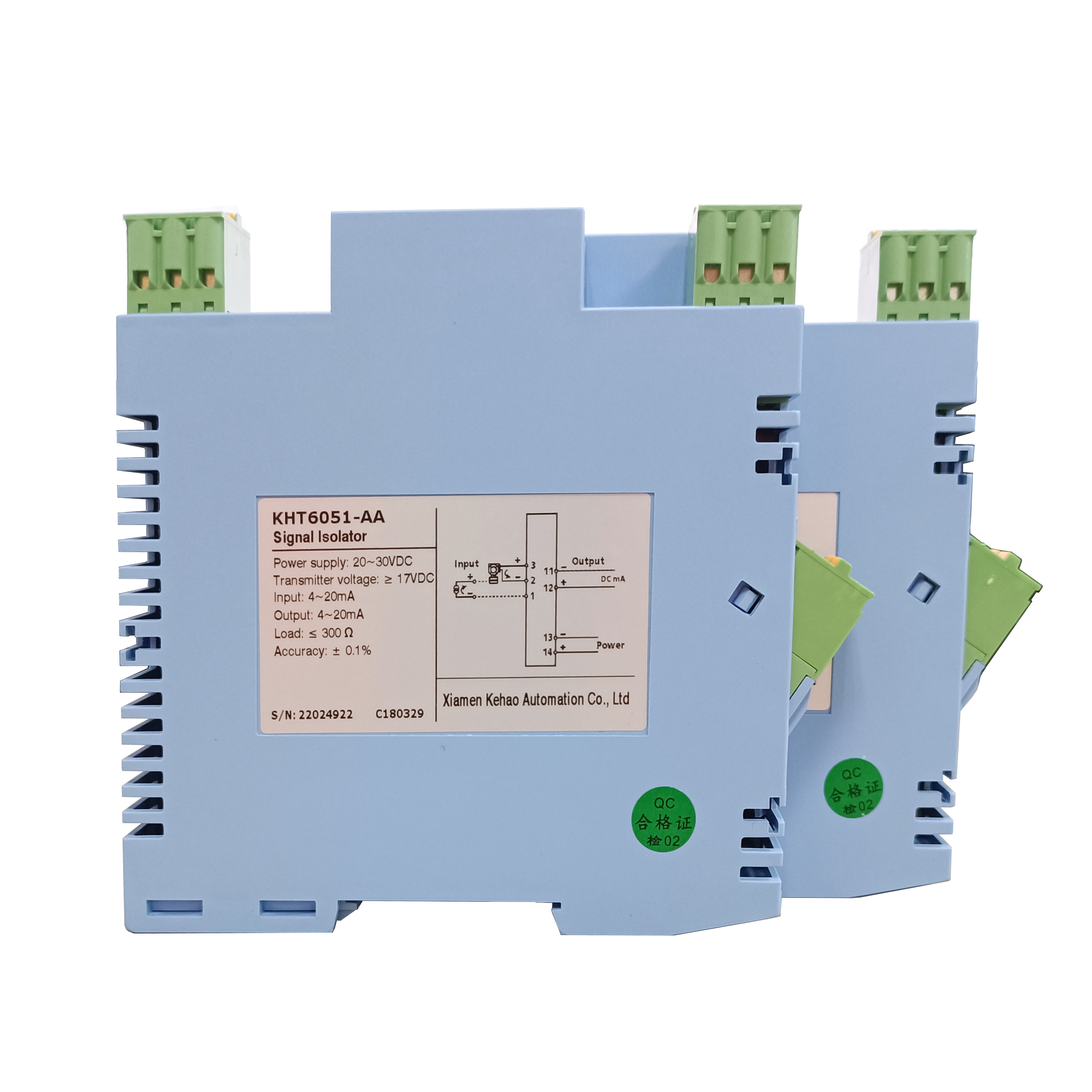 High Accuracy 0-10v Temperature Passive Input/Output 4-20mA Current Converter 0-10V 0-5V DC Voltage Converter Signal Isolator