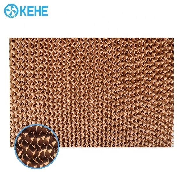 Promotion price poultry farms honeycomb cellulose evaporative cooling pad for chicken house greenhouse husbandry