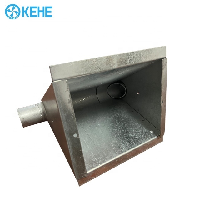 KEHE 275g Galvanized Chicken Feed Silo Tank Automatic Hopper Feeding Silo for Poultry Farms