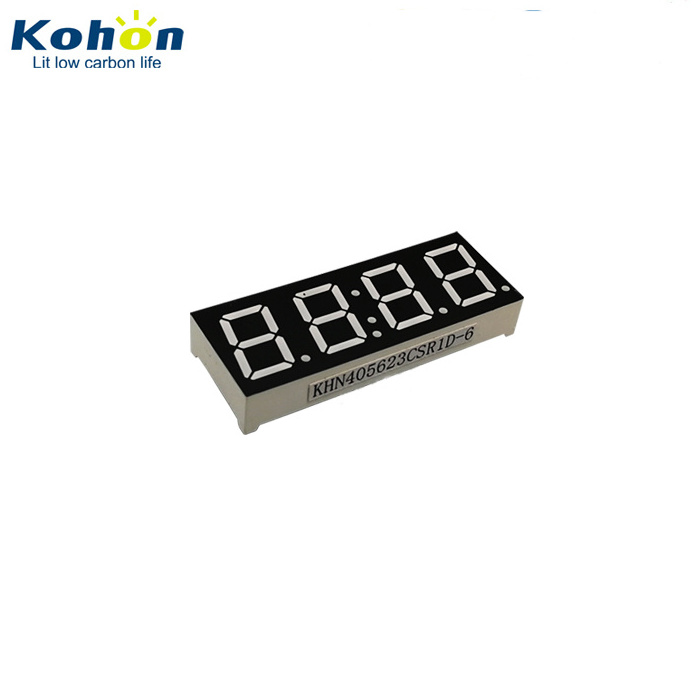 super bright red 4 digit 7 segment led digital tube display 0.56 inch for digital voltmeters