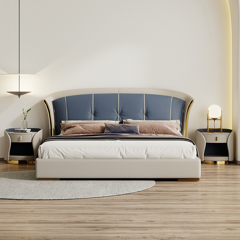 Bed frame queen king size metal with drawer queen size modern  double wood wooden single twins metal king bed queen bed frame