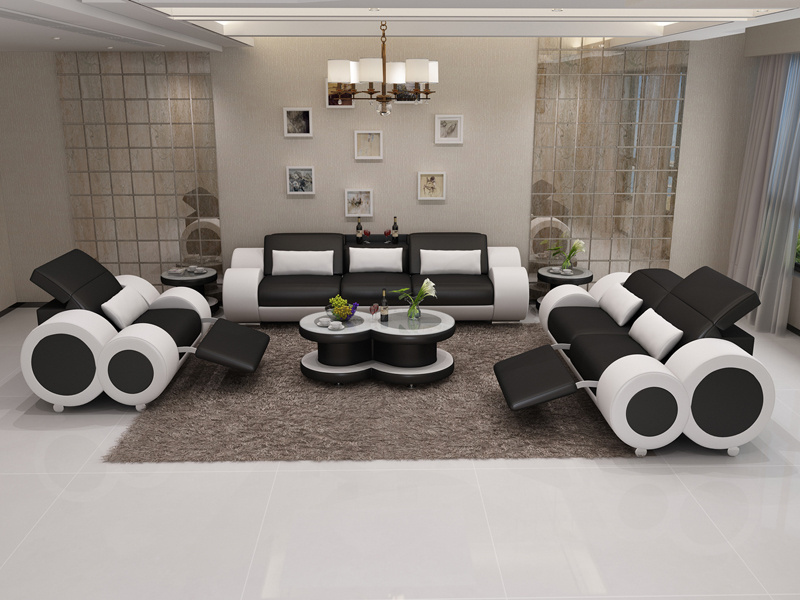 Sofa leather l shape set furniture living room modern luxury white sectionals modern office white throne king upholstered sofa