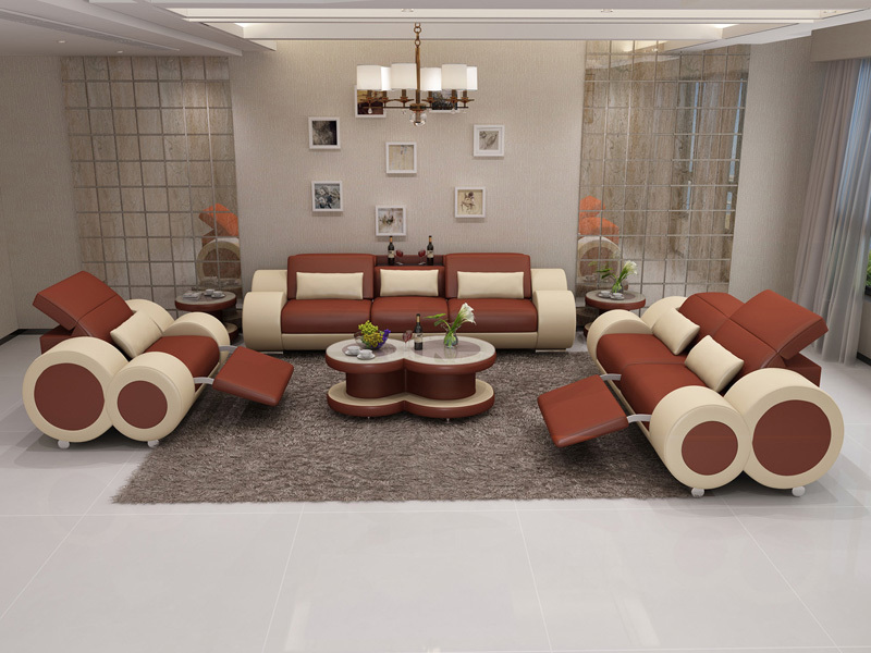 Sofa leather l shape set furniture living room modern luxury white sectionals modern office white throne king upholstered sofa