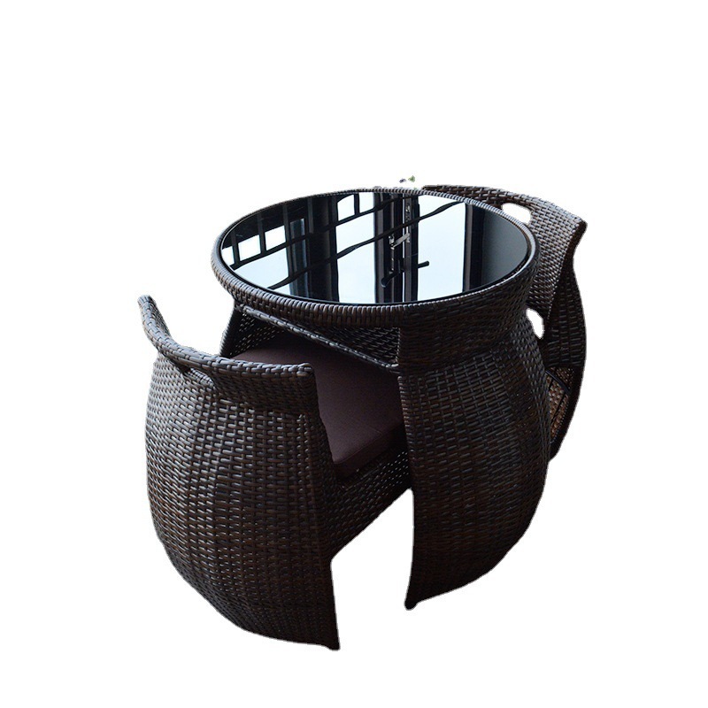 Garden sets outdoor furniture chair iron rattan outdoor furniture simple wicker aluminum 2 seater luxury rattan garden sets