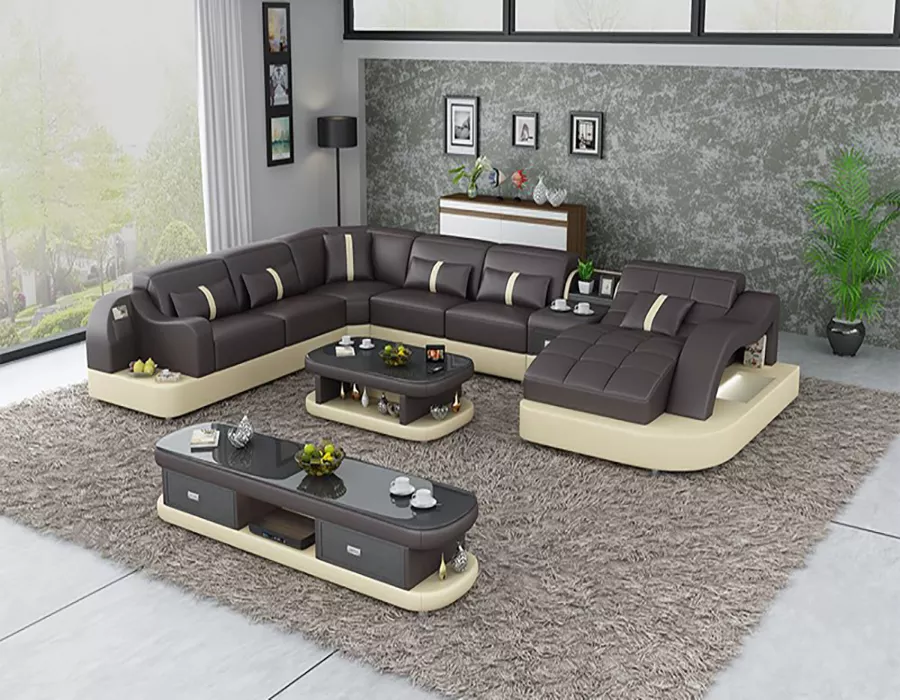 Couch living room recliner sofa set genuine sofa leather with european faux-leather italian electric leather swivel recliner