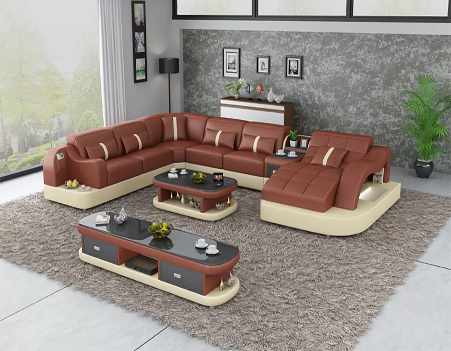 Couch living room recliner sofa set genuine sofa leather with european faux-leather italian electric leather swivel recliner