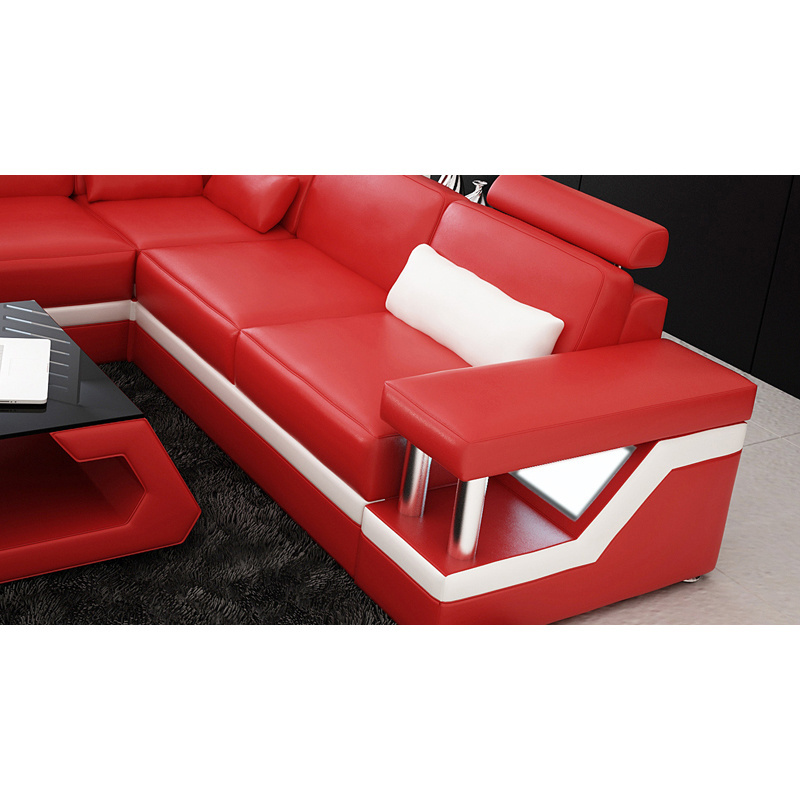 Double sided floor lounge guangdong sofa with corner set sofa couches luxury chairs sets for sofa modern set luxury living room