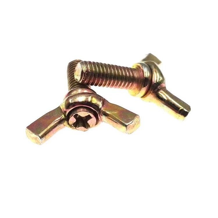 stainless steel  steel butterfly nut fast delivery nut bolts and screw