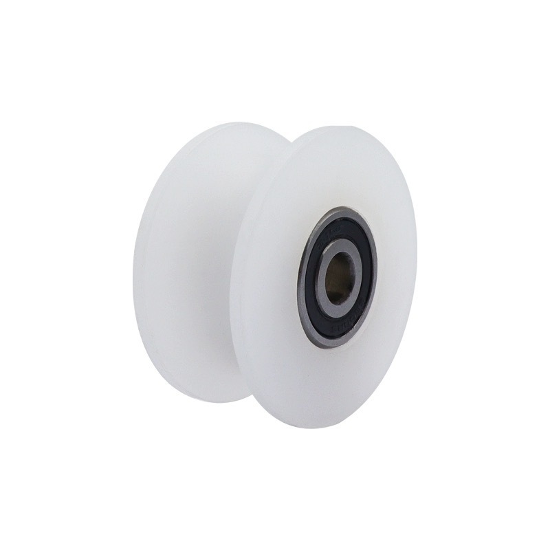 1.5 inch 2 inch silent single wheel 40*20TPR soft rubber small pulley 50*27 double bearing pu wheel skateboard bearing