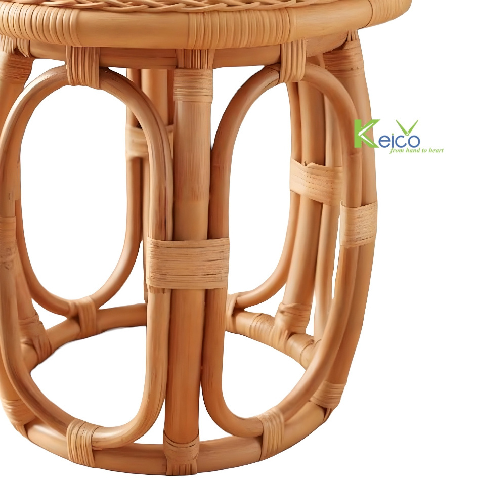 Minimalist boho side table eco-friendly products from Vietnam new design in Resort/Hotel/Restaurant Decoration Collection 2024