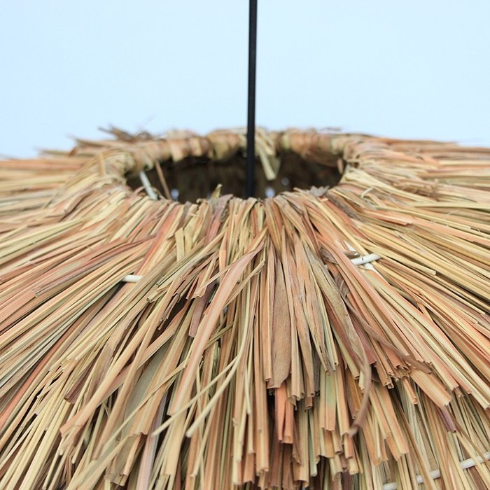 Wholesale Woven Natural Seagrass Decor Lighting Cover Lamp Shade Lampshade Pendant Light made in Vietnam