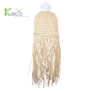 2024 High Quality and Eco Friendly Bamboo Lampshade Vintage Bamboo Pendant Light Bamboo Wall Hanging Lights Decors From Keico Vi