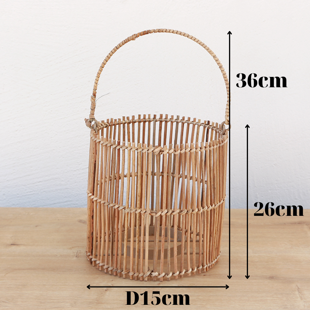 Set of 3 New Pole Night Sublimation Lighting Outdoor Camping Antique Large Storm Wicker Solar Garden Rattan Wood Lantern